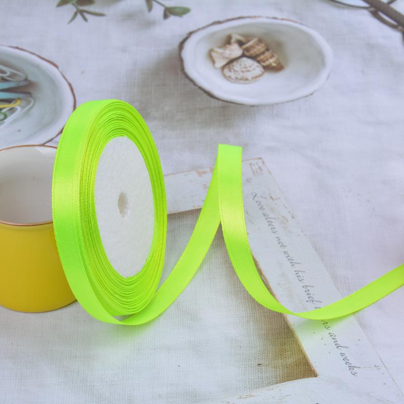 Supply 1Cm Polyester Webbing Ribbon Ribbon, Gift Box Packaging, Happy Candy Box, Bow Ribbon.