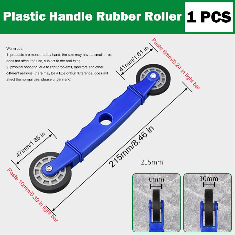 6-10mm LED-Streifen Montage Rolle LED-Streifenlicht Montage Werkzeug ABS Gummi U-Nut Befestigung Harte Stange Lampe Schnelle Montage Werkzeuge Hohe Qualität
