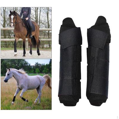 1 Leg Boots Equestrian Front Hind Tendon Boot Horse Training Jumping Protective Gear