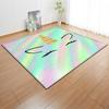 Cartoon Pink Rainbow Unicorn Carpet Soft Girl Room Rugs and Carpets for Home Living Room Cute Kids Bedroom Play Mat Home Decor