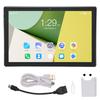 10.1 Inch Tablet for Android 12 8G RAM 256G ROM Supports Fast Charging 5G WIFI Tempered Glass Calling Tablet 100‑240V