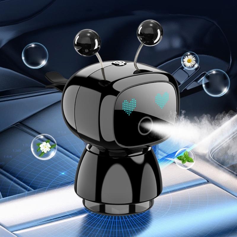 Fragrances Car Diffuser Robot Design Scent Clip with Adjustment Fragrances Unique Robot Car Air Freshener for Air Vent
