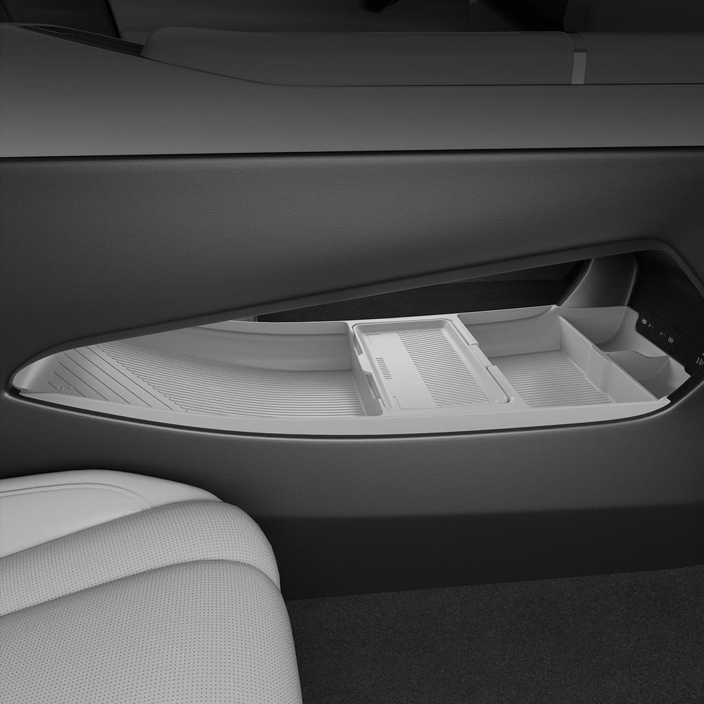 Compatible with Buick 26 Models LaCrosse L7: Double Layer Silicone Non-Slip Center Console Storage Organizer.