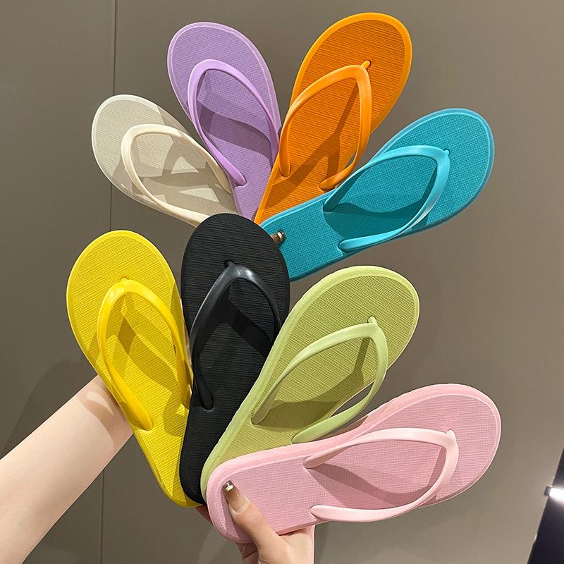 Dopamine Women's Outdoor Summer Flip-Flops: Trendy Thong Sandals for Beach, Shower, and Seaside