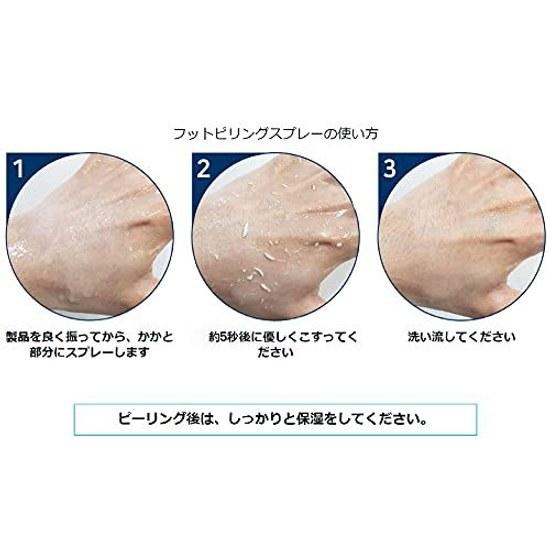 Coounbal Cica Foot Cream + Peeling Spray Heel Callus Removal Propolis Formulation Low Irritation Registered as Cosmetics Japan