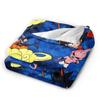 DBZ Flannel Blanket Throw Blanket for Home 125*100cm Quilt,