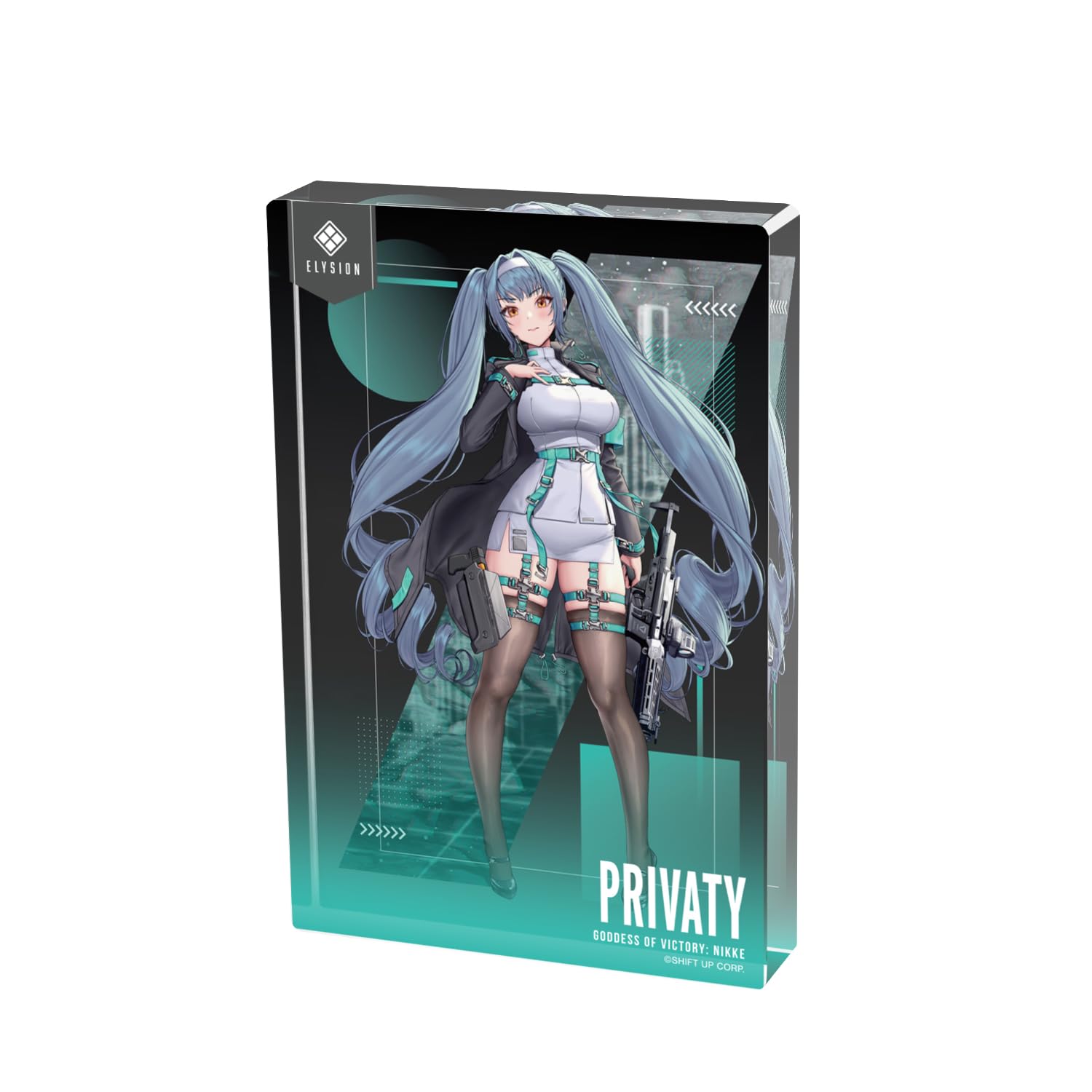 

Богиня Победы NIKKE LOVECACAO Иллюстрация Приберти Тактическая Мода Акриловый Блок Вер.