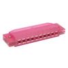 Plastic Harmonica Kids Music Instrument Educational Musical Toy for Children (Red)