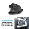 Botões Multifuncionais do Volante do Carro Botão Interruptor de Controle de Volume Montagem Para BENZ Classe E W213 W238 C238 2016 2017 2018