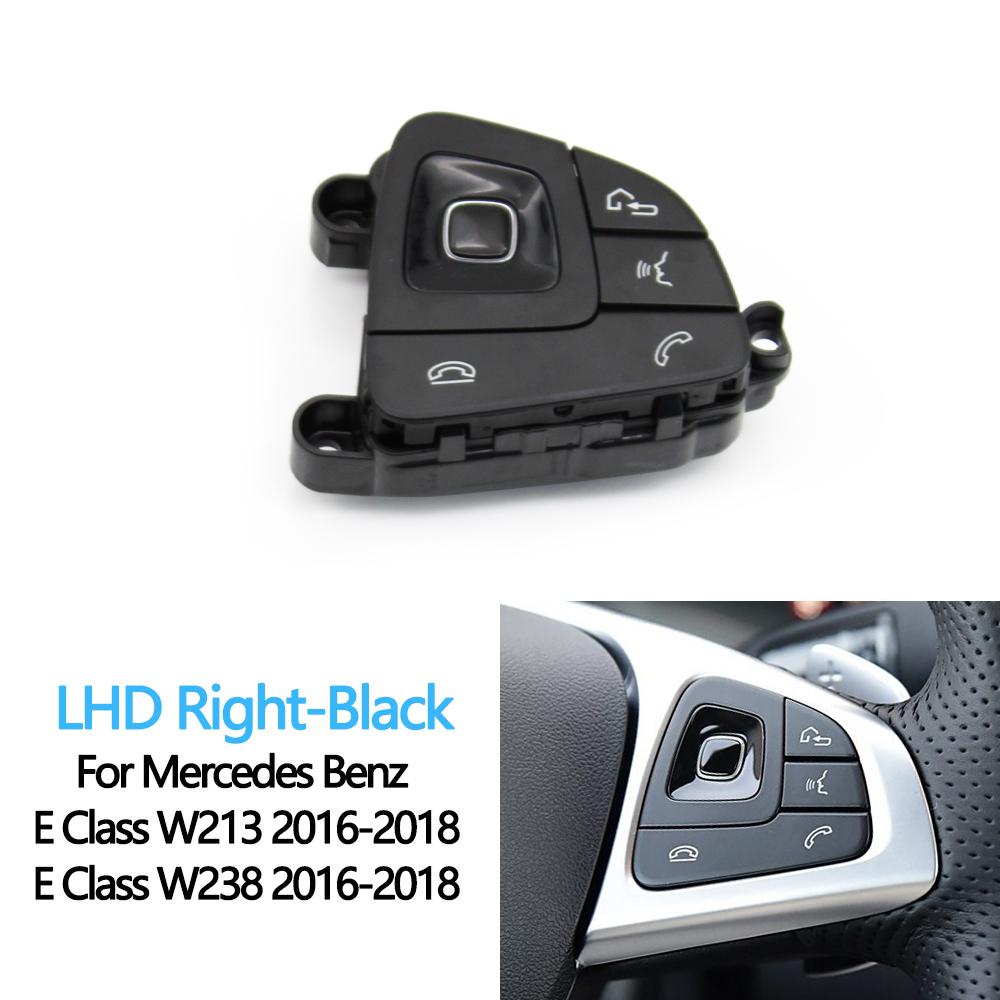 Botões Multifuncionais do Volante do Carro Botão Interruptor de Controle de Volume Montagem Para BENZ Classe E W213 W238 C238 2016 2017 2018