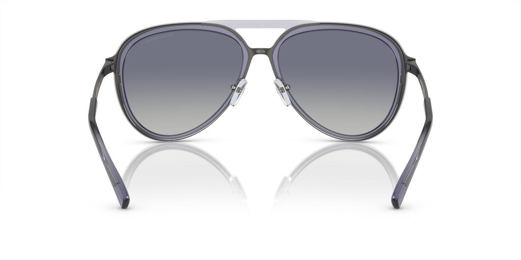 Emporio Armani Sunglasses EA2145 SHINY TRANSPARENT DARK BLUE 59