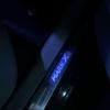 LED Stainless Steel Door Sill Trim for Toyota Ipsum 2003.