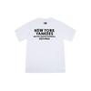 MLB New York Yankees American Vintage Letter Crew Neck Basic Printed Short Sleeve T-Shirt Unisex T-Shirts White 31TS04031-50W