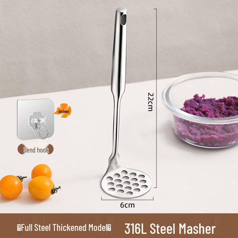 Qiwei Stainless Steel Potato Masher