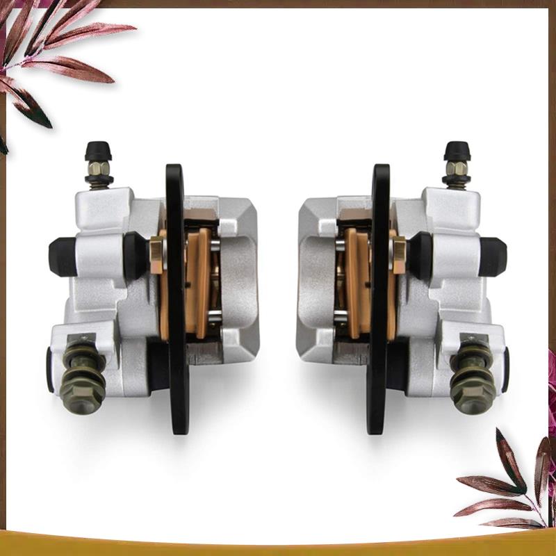 AB59-Front Left Right Brake Calipers For Banshee Big Bear Grizzly Kodiak Raptor 3GD-2580T-01-00 3GD-2580U-01-00 Parts