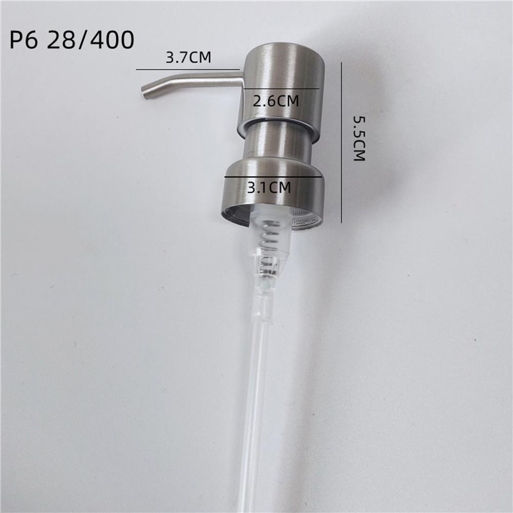 Dispenser Pompa Sapone per Flacone Ugello Sostituzione Mano