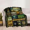 Camping Life Adventure Name Blanket Comfortable Soft Lightweight Allseason Multipurpose Blanket For Picnics Couches Offices Beds Living Rooms Perfect