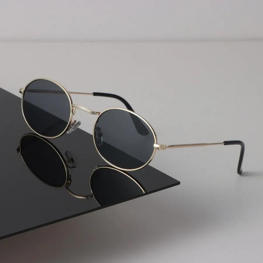 

Дизайнерские овальные солнцезащитные очки женские мужские винтажные черные солнцезащитные очки модные очки с индивидуальностью маленькая оправа зеркальные брендовые