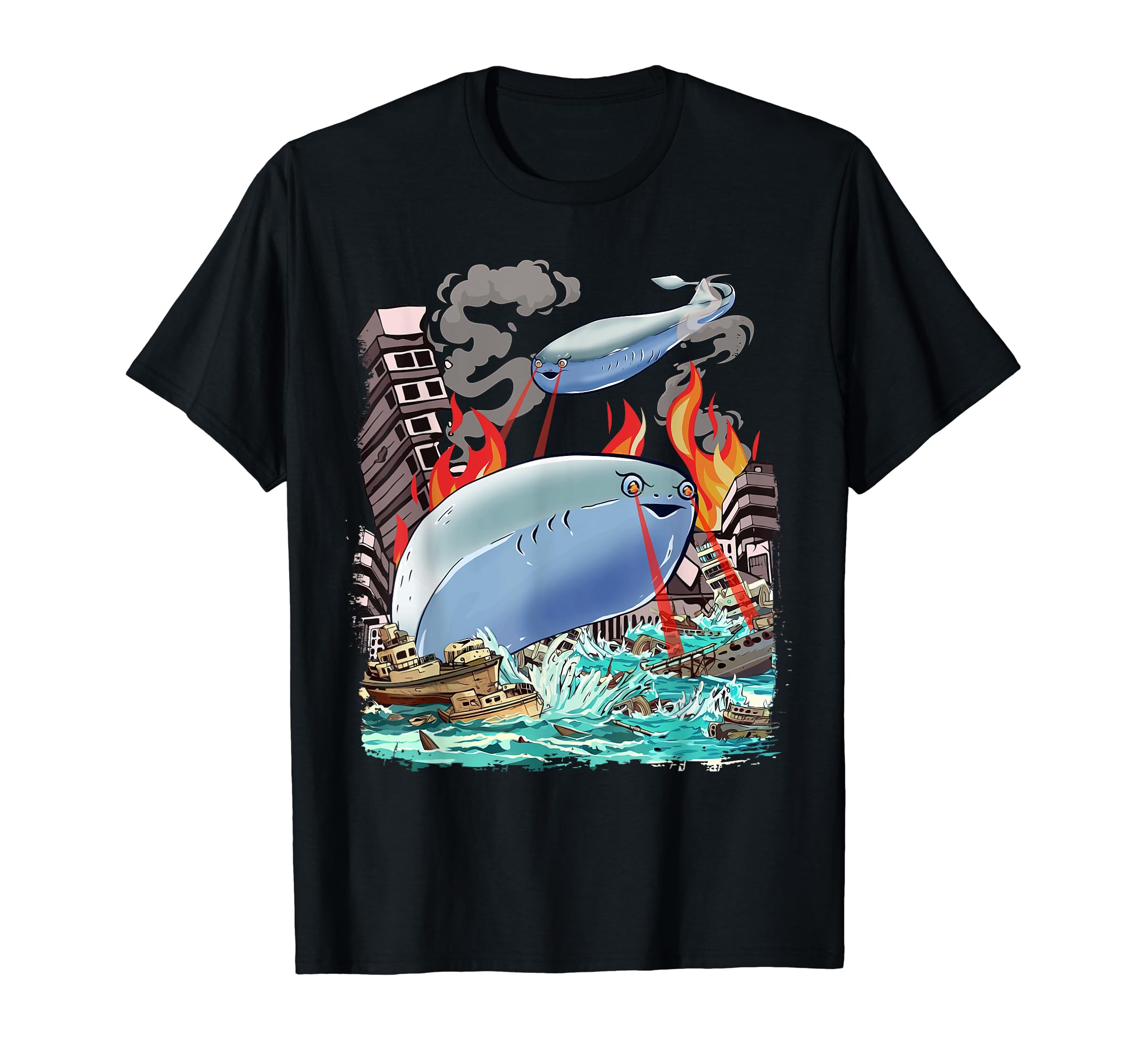 Sakabanbaspisu Fish Meme Monster T-Shirt