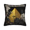 Metal Angine de Poitrine Rock Music Square Pillowcases Polyester Home  Cushion Case Creative Decorative Pillow Cover