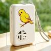 Interactive Bird Talking Trainer Auto Cycle Speech Training Machine  Education Purpose