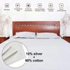 24x52inch Anti-static Grounding Mat Earthing Fitted Bedsheet 5% Silver Fiber Conductive Organic Grounding Mat Radiation Proof
