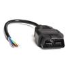 Car Diagnostic Interface Tool Adapter 16 Pin OBD 2 OBD2 Male 16Pin Connector Extension Opening Cable To Female Socket