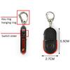 Distinctive Smart Wireless Anti-Lost Alarm Key Finder Locator Keychain Whistle Sound LED Light Things Tracker Anti-Lost Device