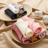 5 Pcs Baby Cotton Square Towel Infant Hand Face Washcloth Handkerchief Muslin Cloth Feeding Bib Burp Cloth Saliva Towel Gifts
