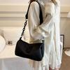 Korean Style Oxford Cloth Shoulder Bag Fashion Casual Square Crossbody Purse Simple Large Capacity Commuter Handbag CLE