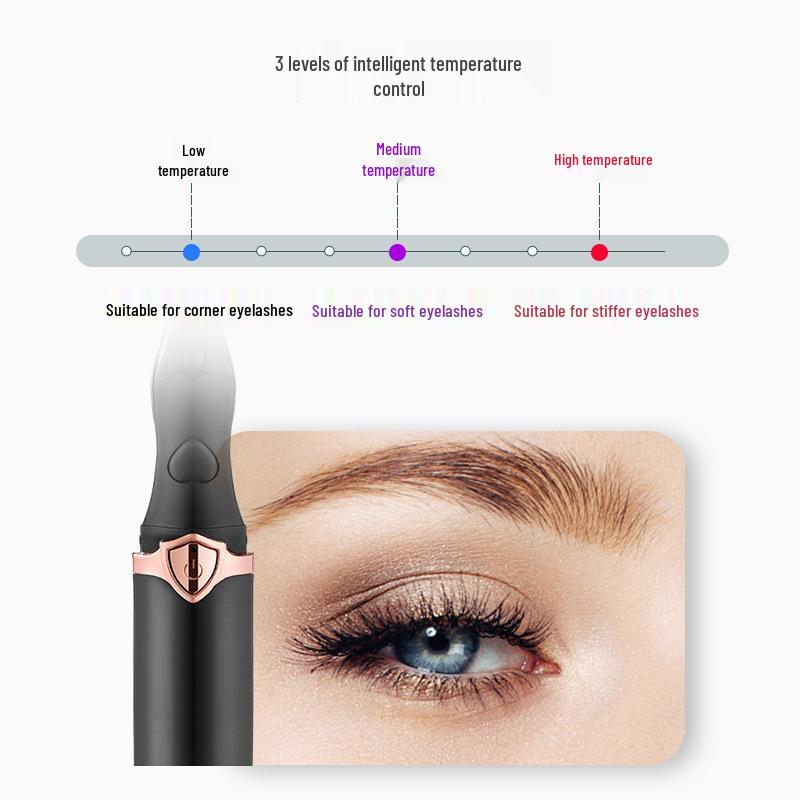 Wiederaufladbarer beheizter Wimpernwell-Lockenwickler - Auf Lager