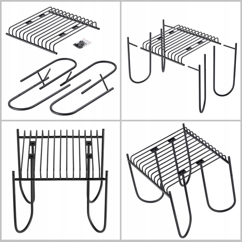 KADAX Gartenbank Parkbank Metall 50cm