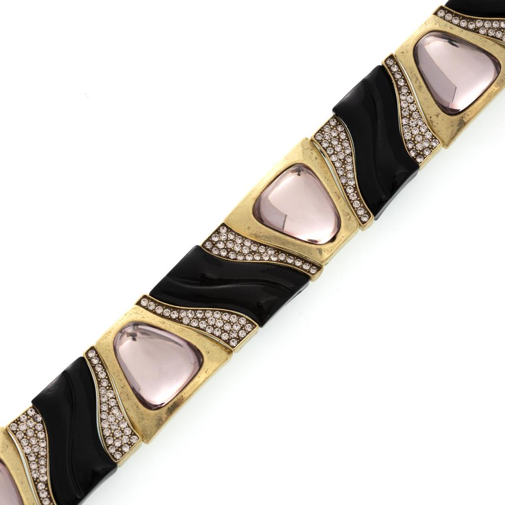 Retro High-End Niche Design Neck Chain Light Luxury New Sweater Chain Copper Alloy Gold-Plated Necklace