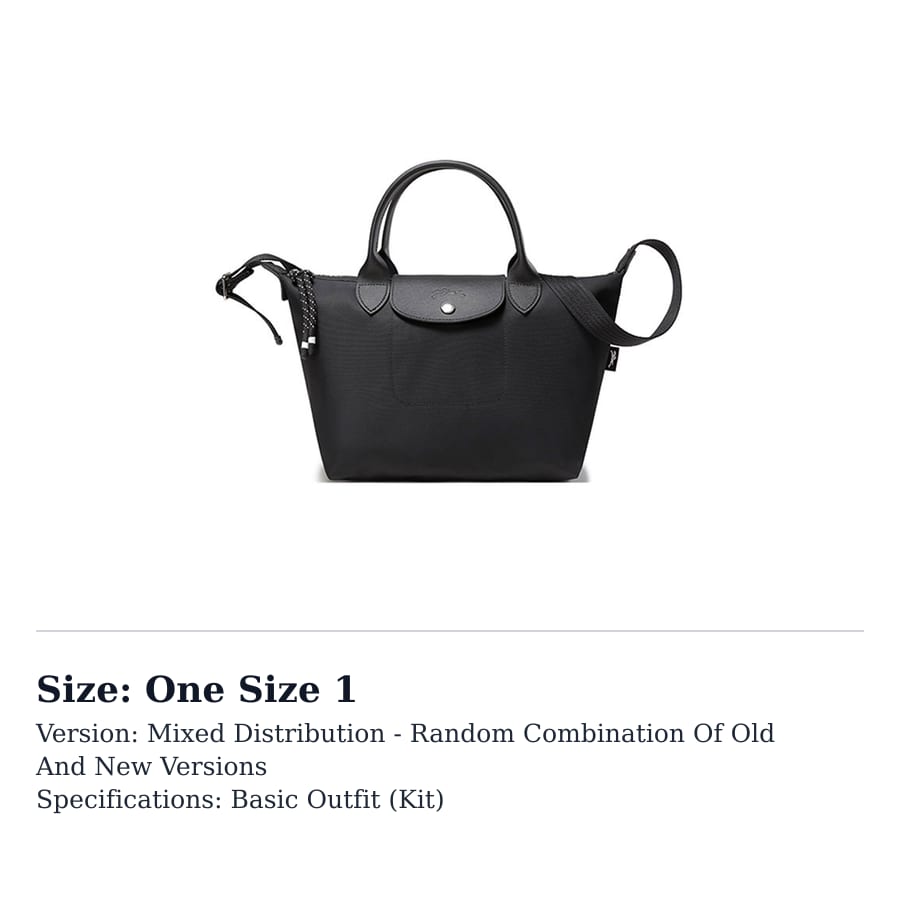 Longchamp Le Pliage Energy Nylon-Canvas Handtasche Klein Damen Schwarz 1512HSR001