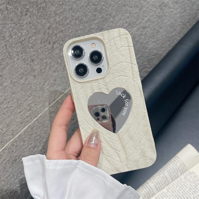 Husă moale pentru telefon cu oglindă de machiaj, cu oglindă de machiaj, de lux, pentru Iphone 14 13 12 Pro Max 11, drăguță, simplă, elegantă, antișoc