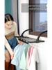 Foldable Stainless Steel Clothes Drying Rack: Durable, Retractable Hanging Pole for Balcony or Window Use