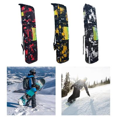 Snowboard Bag for Adults Wheeled Rolled Up Top Snowboarding Storage Carrier Ski Carrying