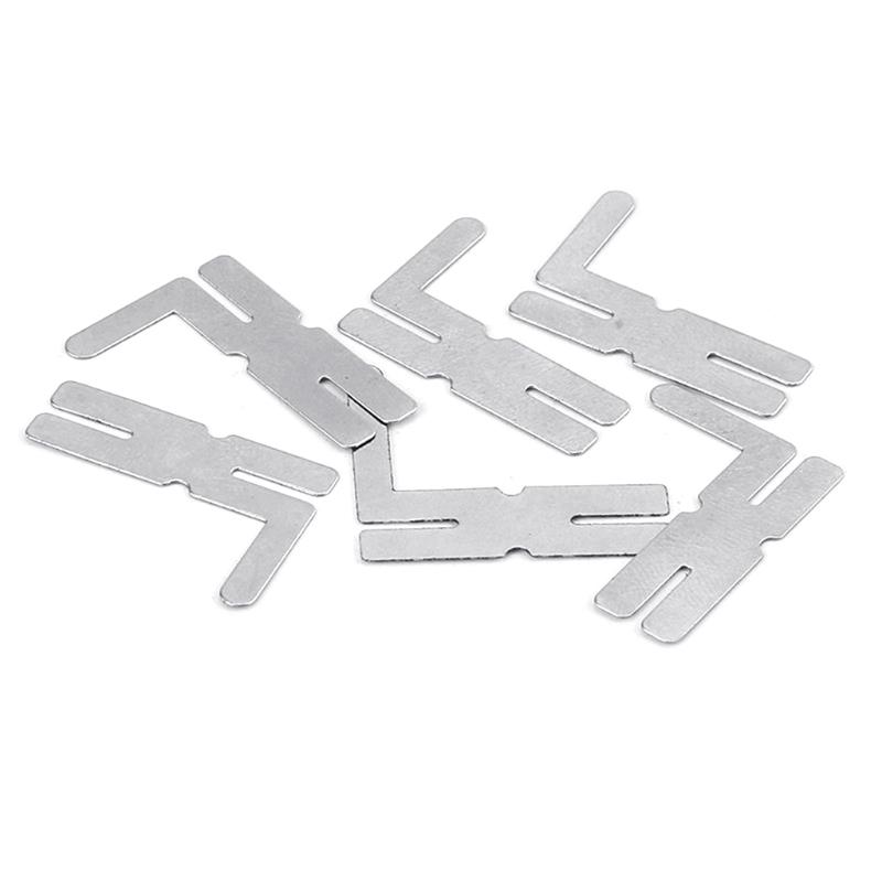 for T/Y/H Shaped 100 Pcs Nickel Sheets Long Battery Spot Welding Machine Welder Washers Nickel Plated Steel Strap Strip Shee