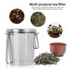Stainless Steel Mesh Metal Cup Strainer Folding Handle Tea Strainer Loose Leaf Tea
