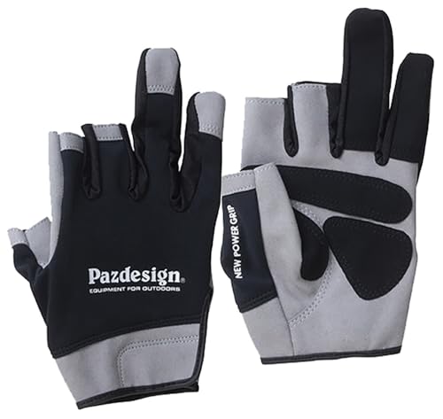 Pazdesign 3-Fingerless Thermostat Gloves, XL, Black/White, PGV-050