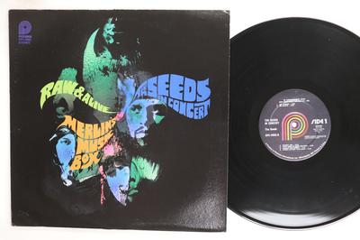 LP Record SEEDS  Raw  Alive In Concert At Merlins  SPC3692 Pickwick 1979 US Rock Used