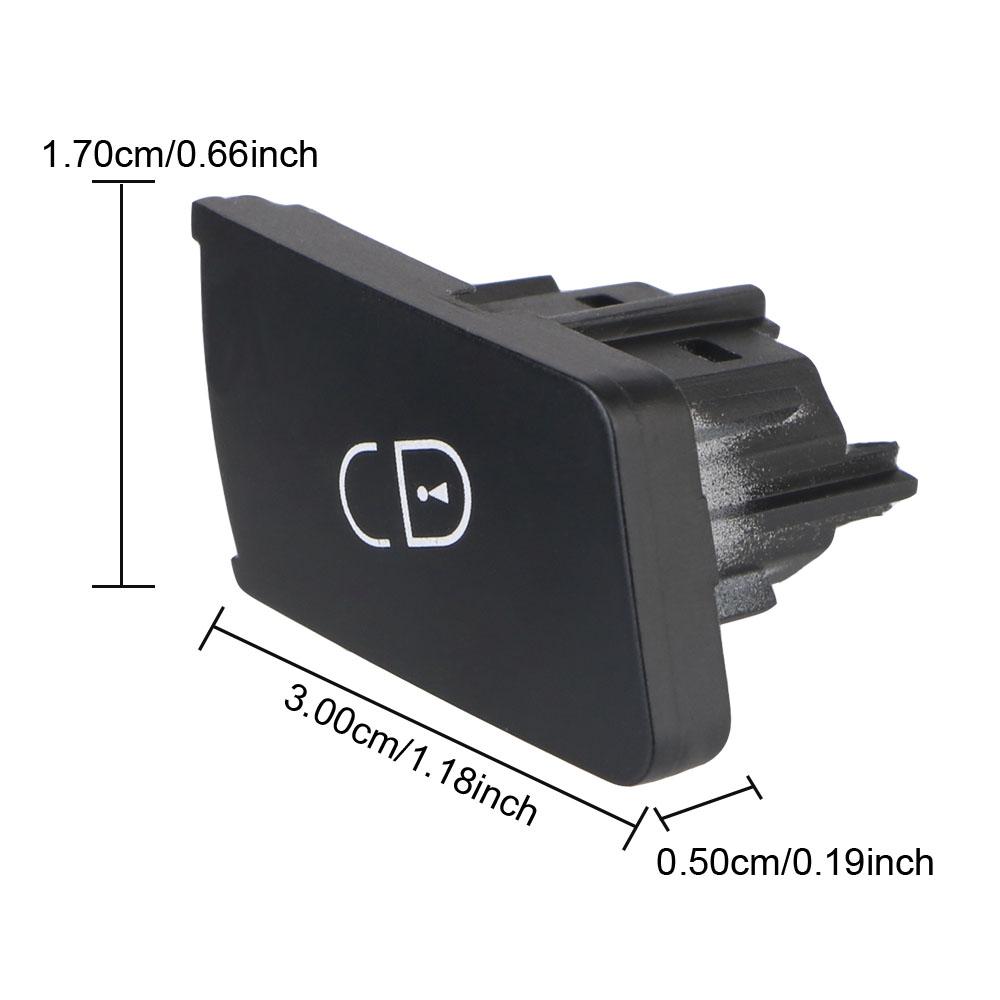 Buton de comutare de blocare a ușii stânga dreapta, de schimb, pentru interiorul mașinii, accesorii auto pentru Mercedes Benz C GLK W204 Clasa E W212 W207