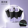New 10-bone Vinyl Sunscreen Automatic Double Keel Ring Buckle Handle Three-fold Umbrella Fixed Umbrella