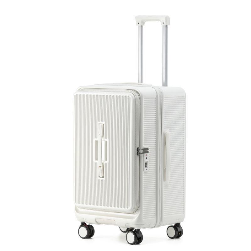 Large Capacity Sturdy Aluminum-Magnesium Alloy Trolley Luggage Case with Aluminum Frame 20 inch