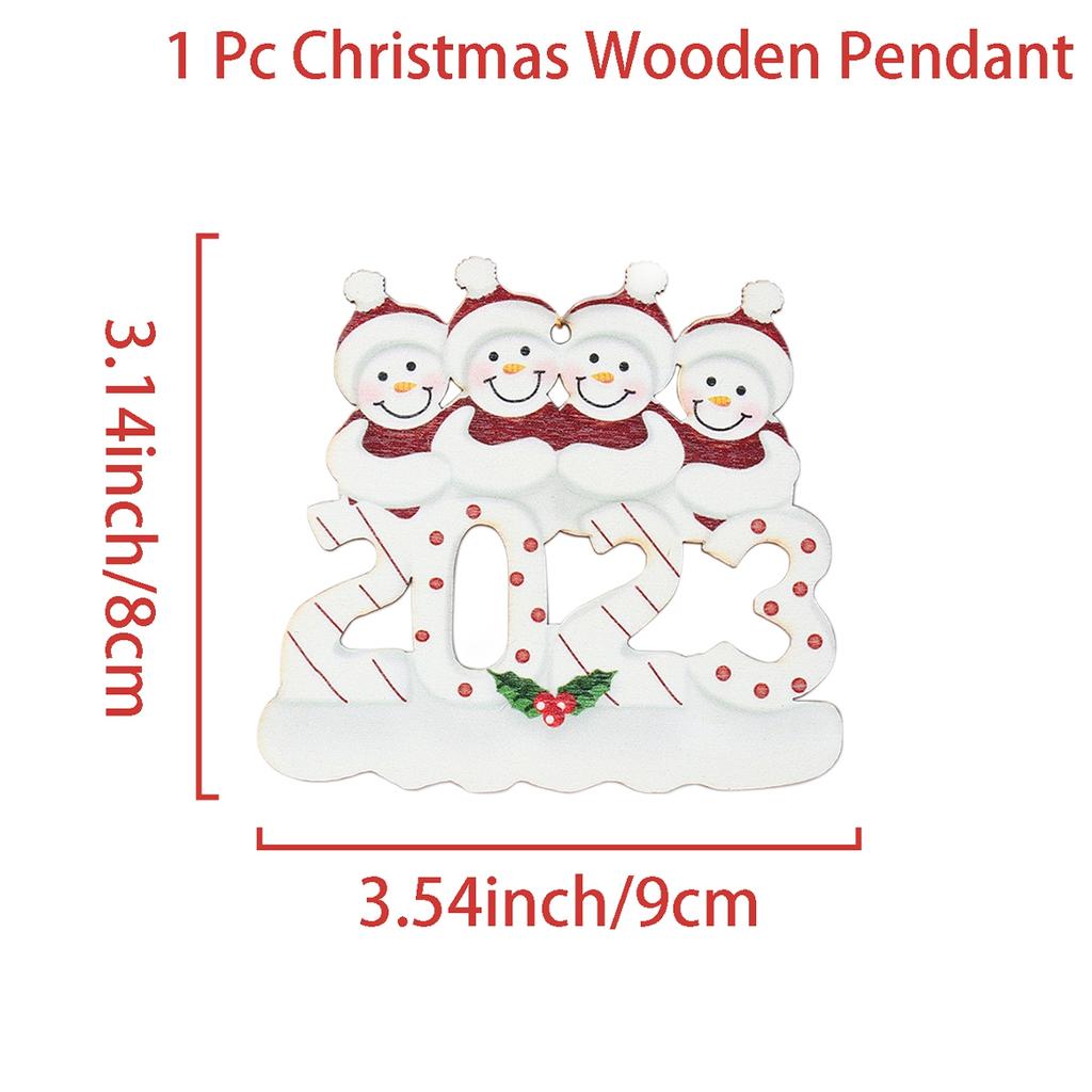 Christmas Pendant DIY Personal Family Christmas Decorations For Home 2025 Navidad Christmas Tree Hanging Ornament New Year 2025