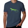 Green Anole Lizard Tshirt Antiperspiration Workout Top