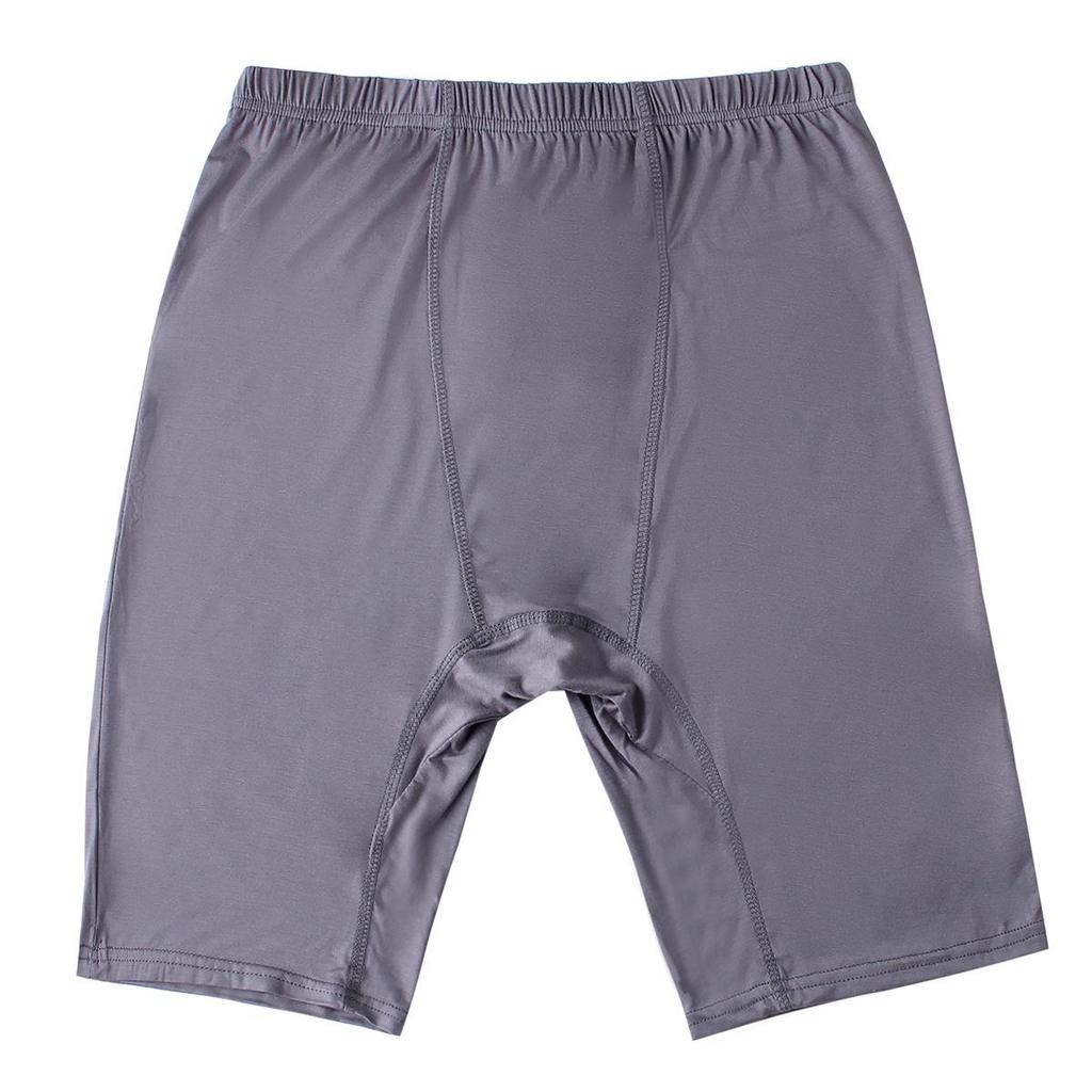 Modal Solid Color Men's Robe with Underwear Shorts H3303