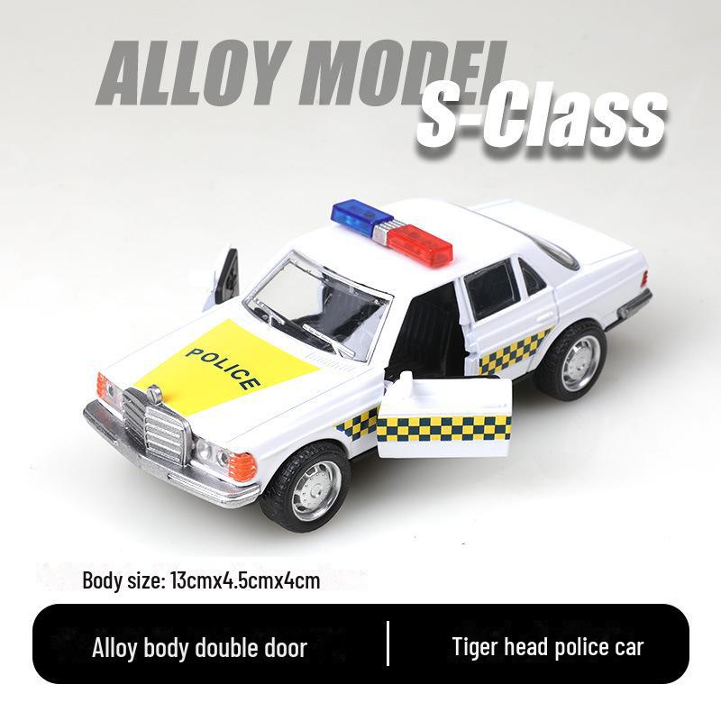 1:36 Pull-Back Alloy Car Model - Lambo G Mustang Police Toy for Kids