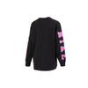Nike Sportbekleidung Damen Bedrucktes Rundhals-T-Shirt Locker Langarm Schwarz Damen DX7925-010