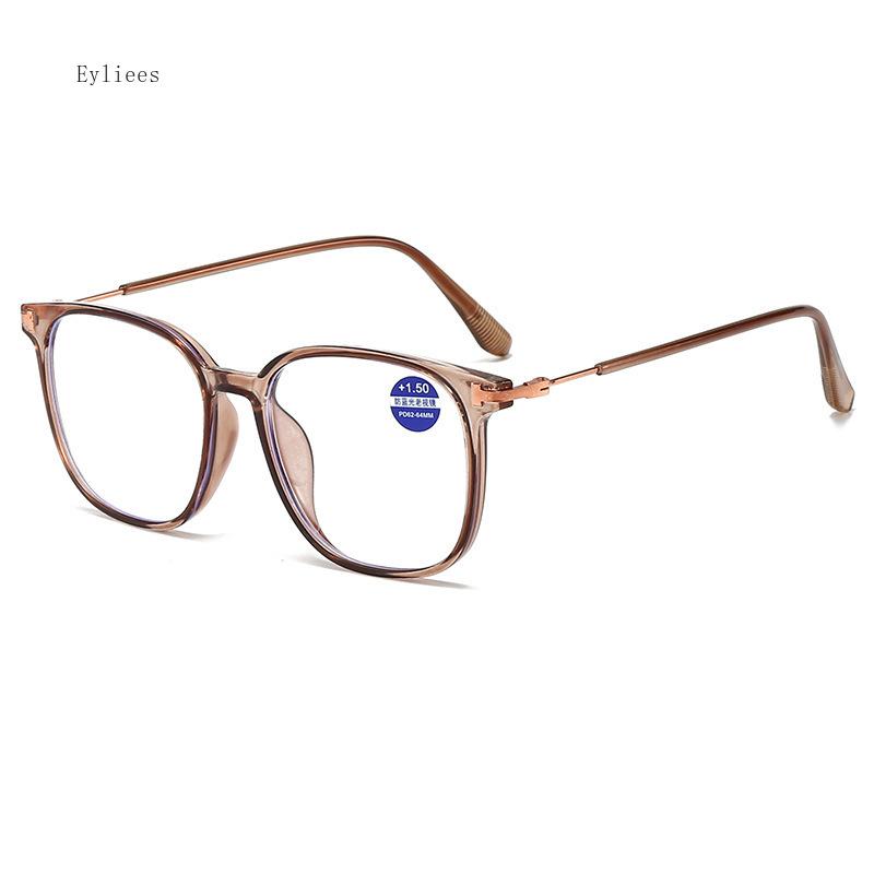 Round Reading Glasses for Women Fashion Blue Light Blocking Readers Computer Presbyopia Eye Glass Frame for Men